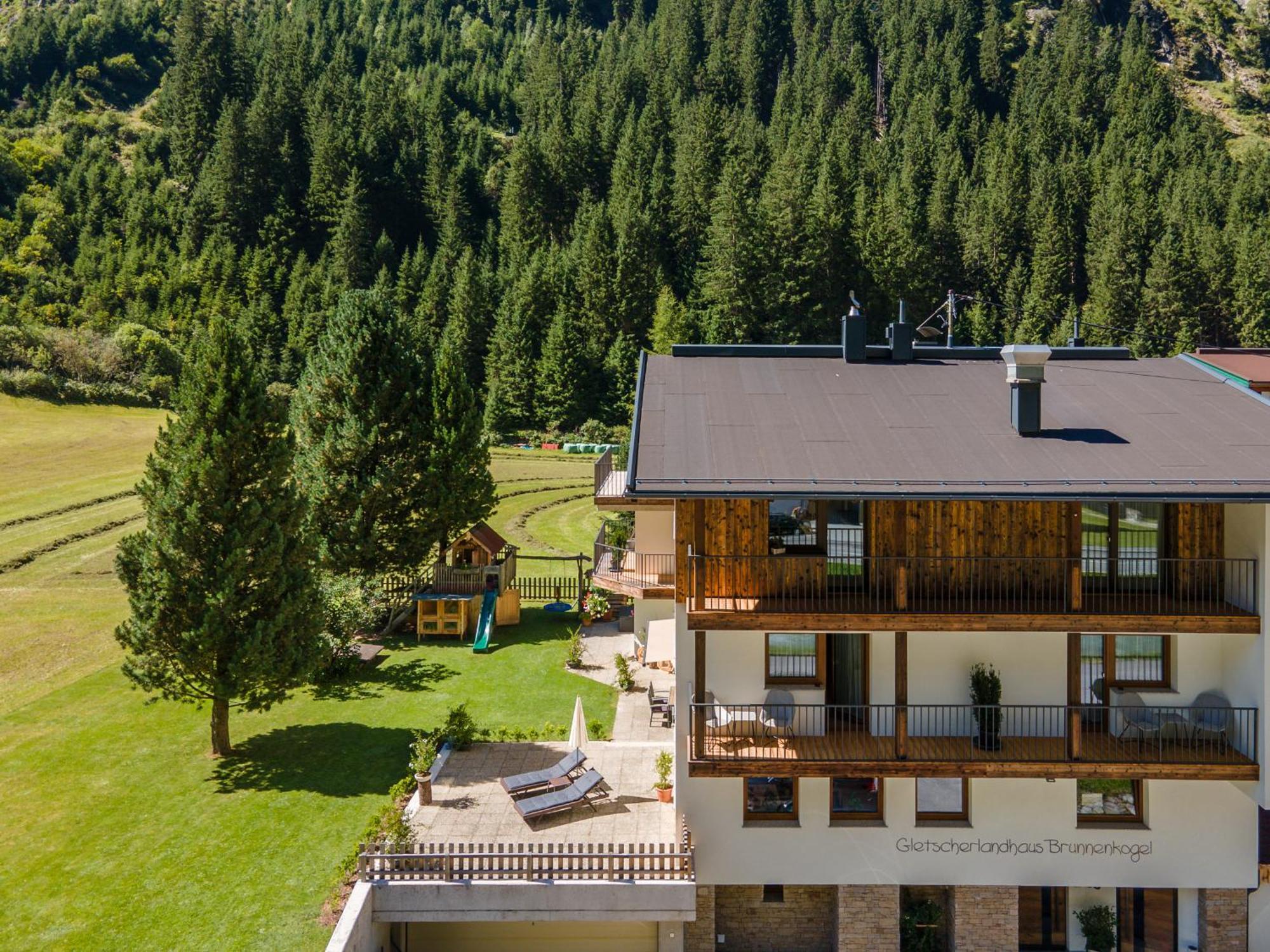 Gletscher-Landhaus Brunnenkogel Sankt Leonhard im Pitztal Bagian luar foto