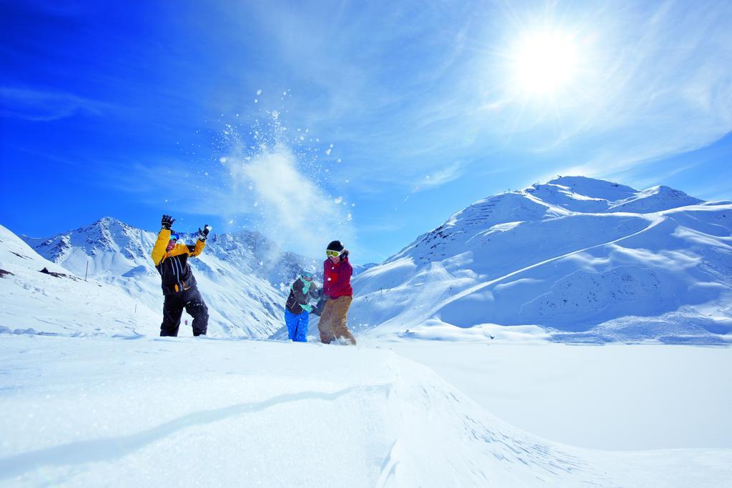 Gletscher-Landhaus Brunnenkogel Sankt Leonhard im Pitztal Bagian luar foto